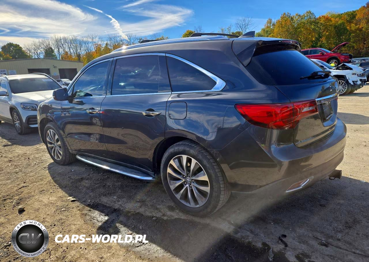 2014 Acura Mdx Technology VIN:5FRYD4H6XEB025941 - 2