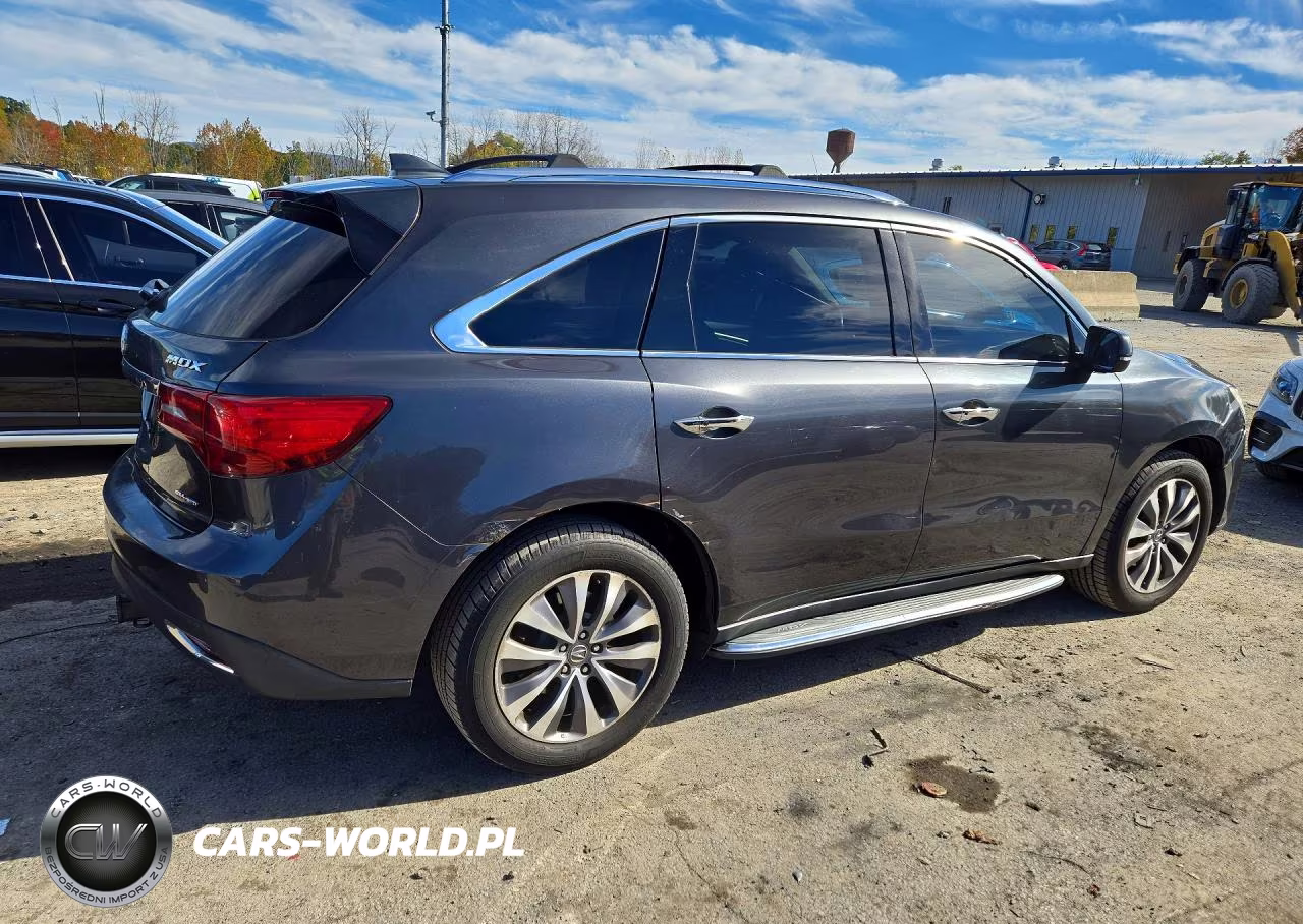 2014 Acura Mdx Technology VIN:5FRYD4H6XEB025941 - 3