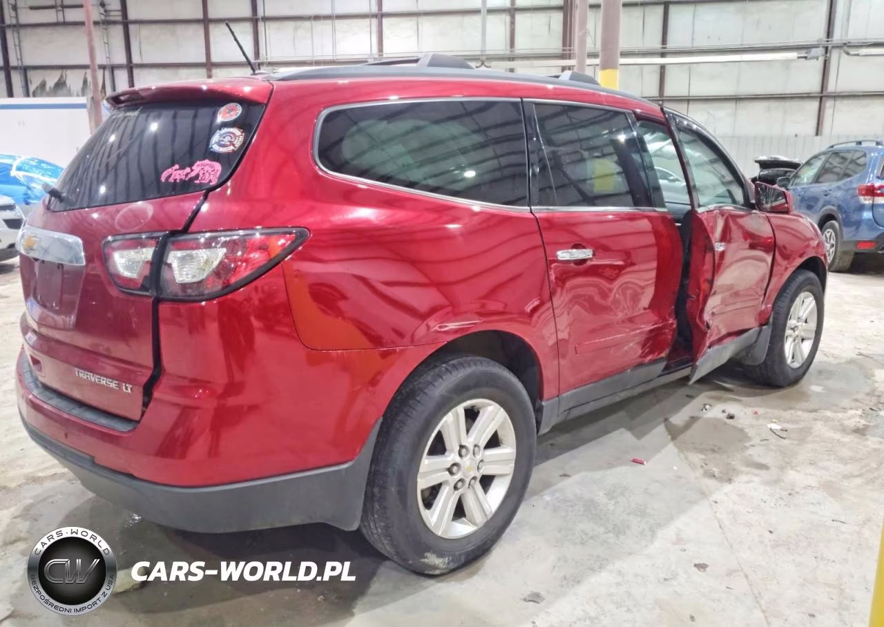 2014 Chevrolet Traverse Lt VIN:1GNKRHKD0EJ283604 - 3