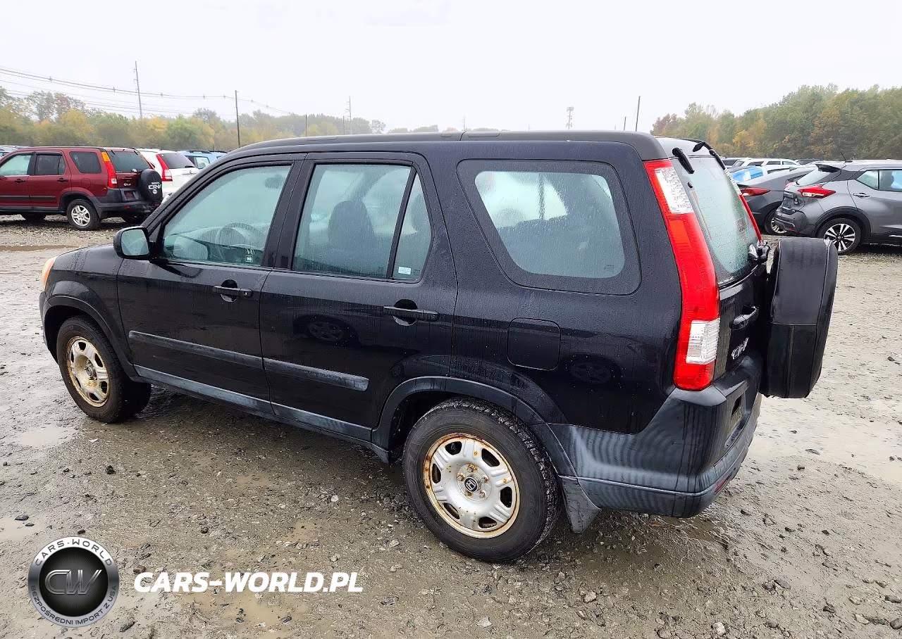2005 Honda Cr-V Lx VIN:SHSRD78535U330737 - 2