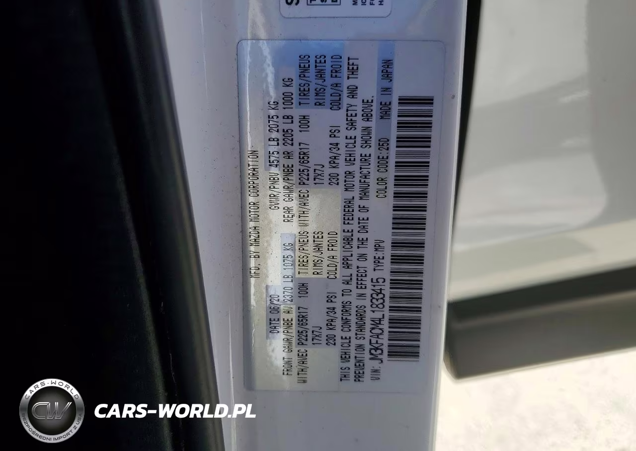 2020 Mazda Cx-5 Touring VIN:JM3KFACM4L1833415 - 12