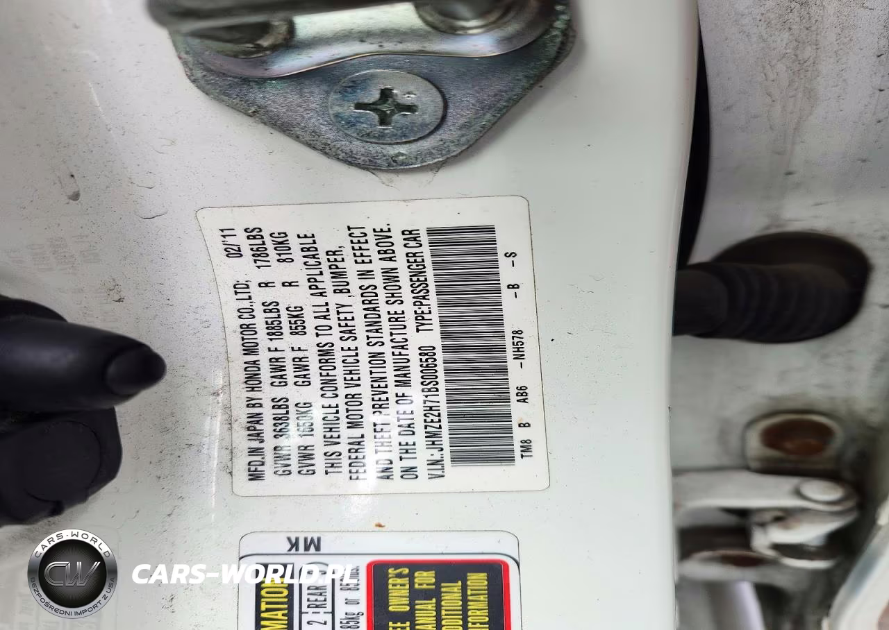 2011 Honda Insight Ex VIN:JHMZE2H71BS006580 - 13