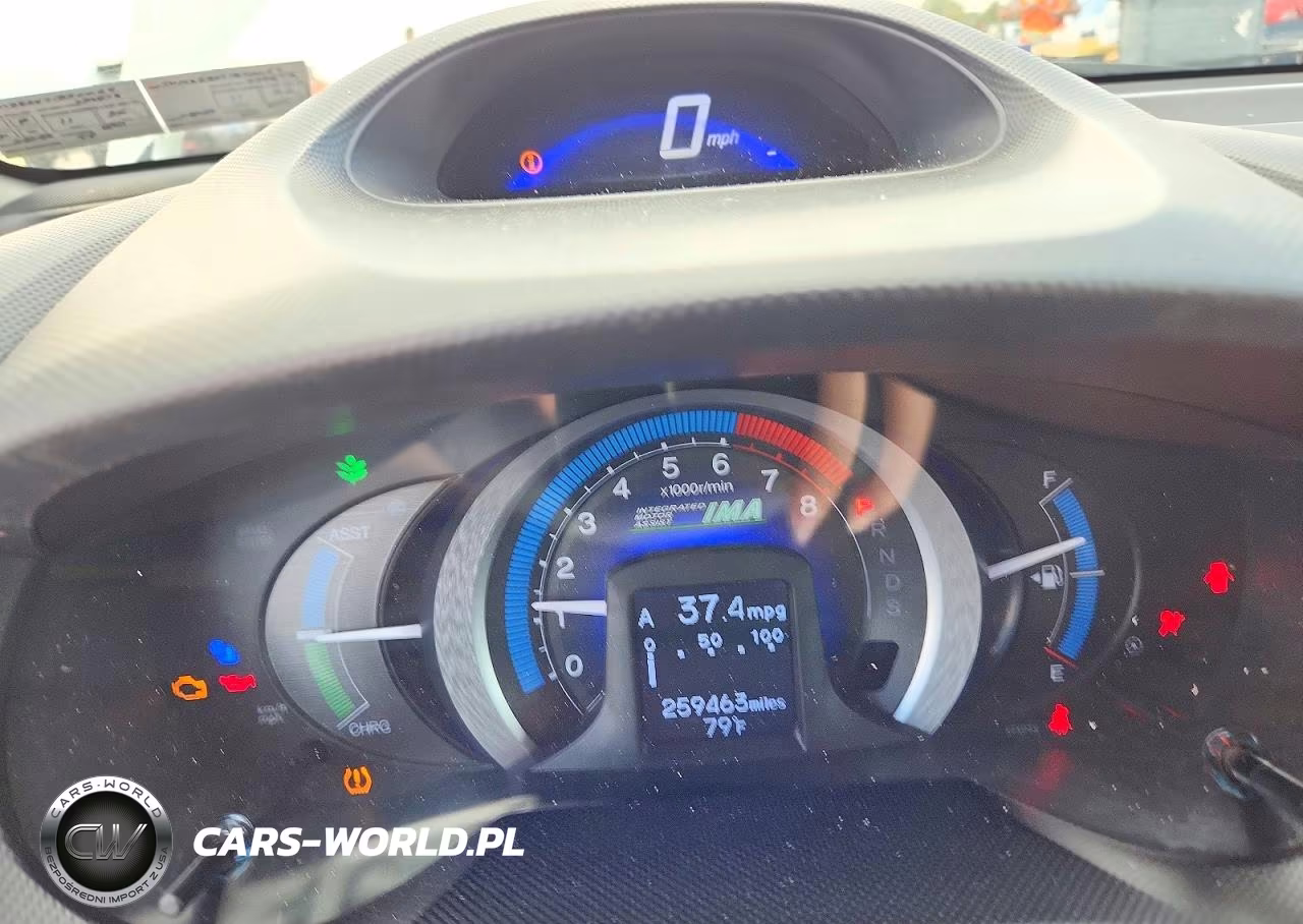 2011 Honda Insight Ex VIN:JHMZE2H71BS006580 - 9