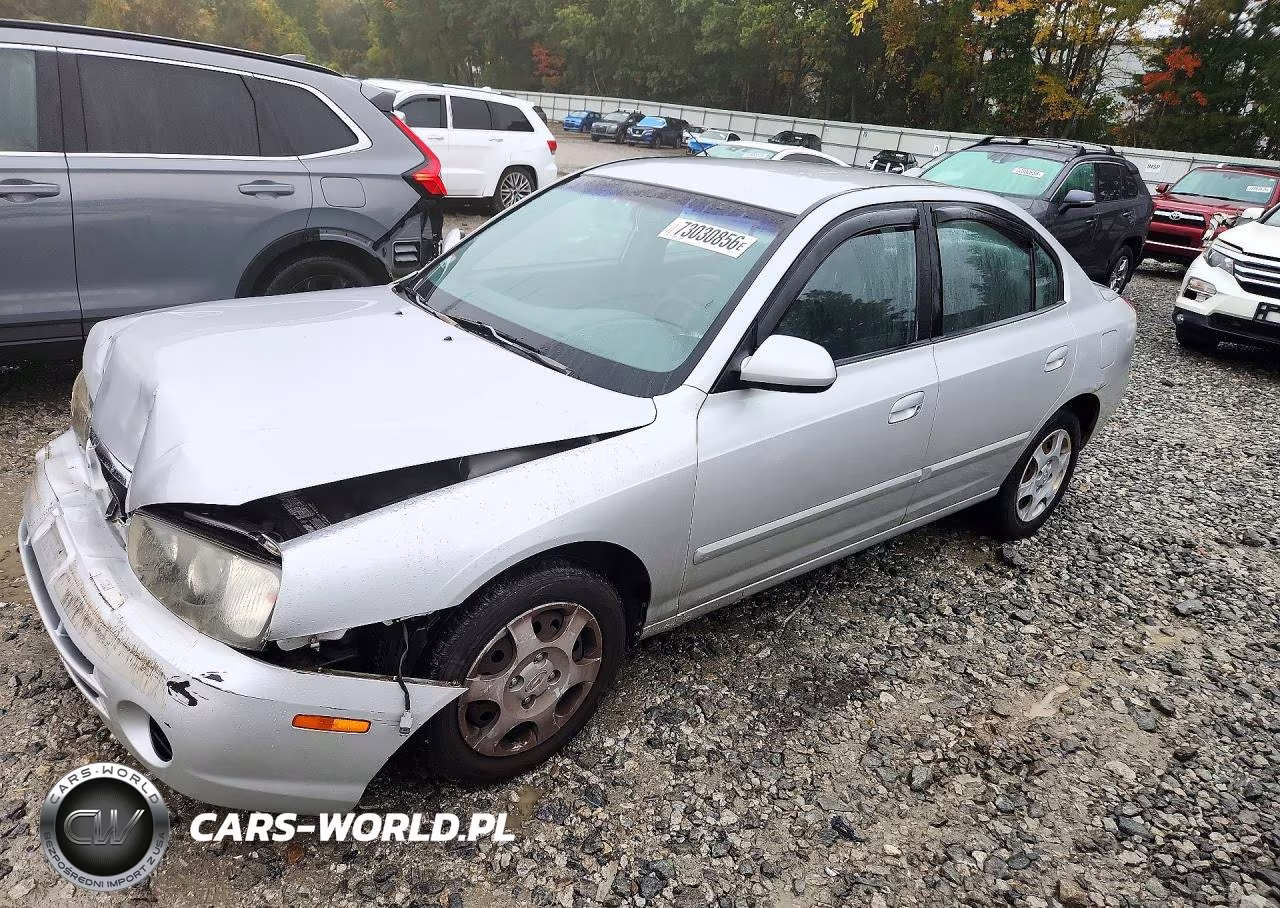 2003 Hyundai Elantra Gls VIN:KMHDN45D93U681628 - 1