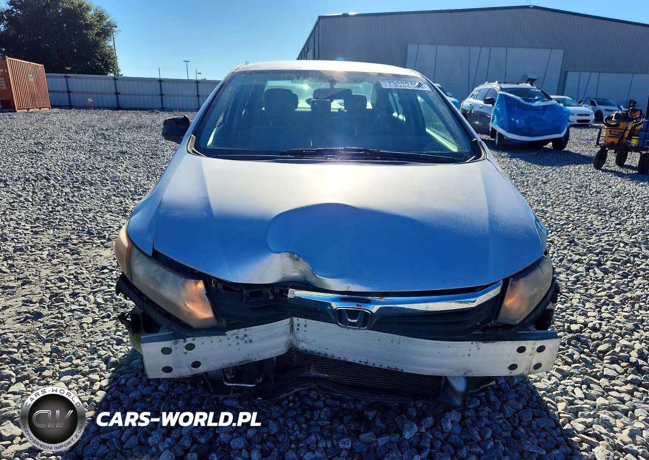 2012 Honda Civic Lx VIN:JHMFB2F58CS004873 - 5
