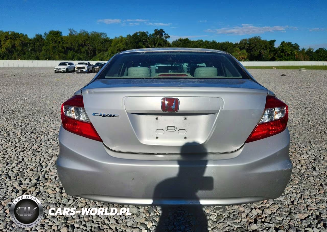2012 Honda Civic Lx VIN:JHMFB2F58CS004873 - 6