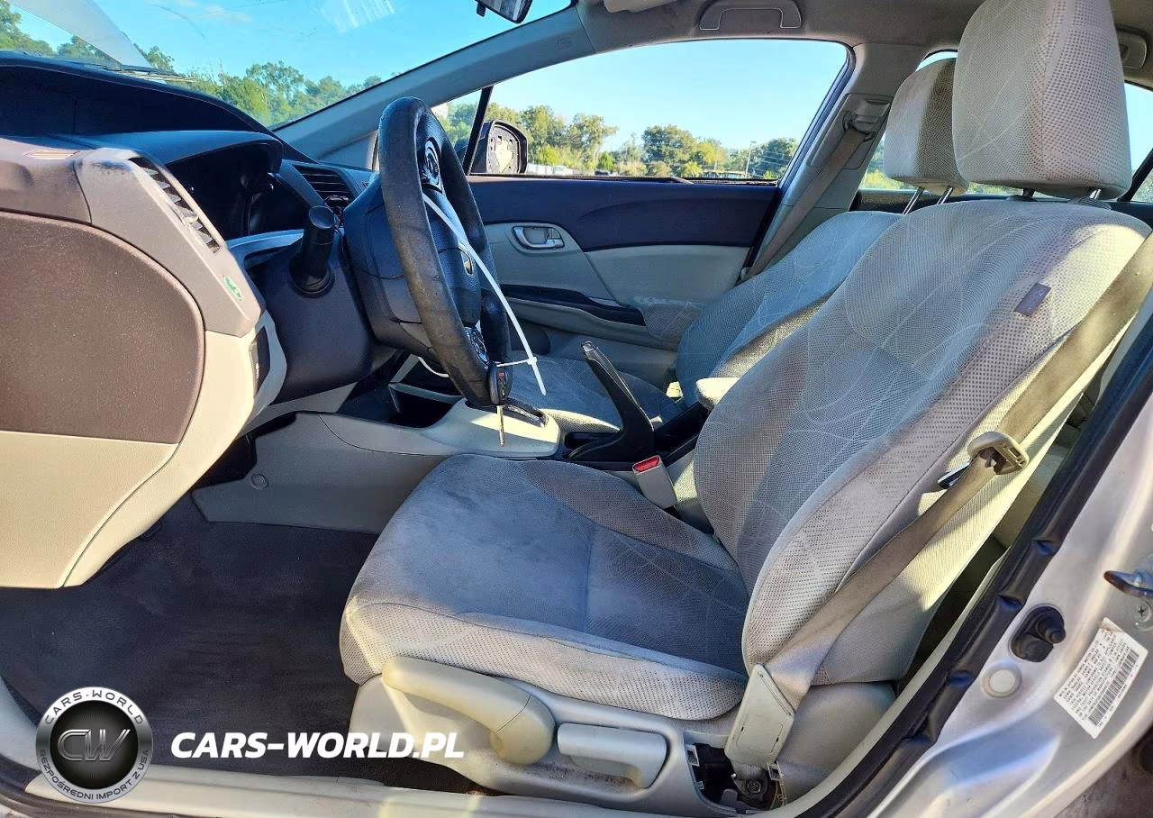 2012 Honda Civic Lx VIN:JHMFB2F58CS004873 - 7