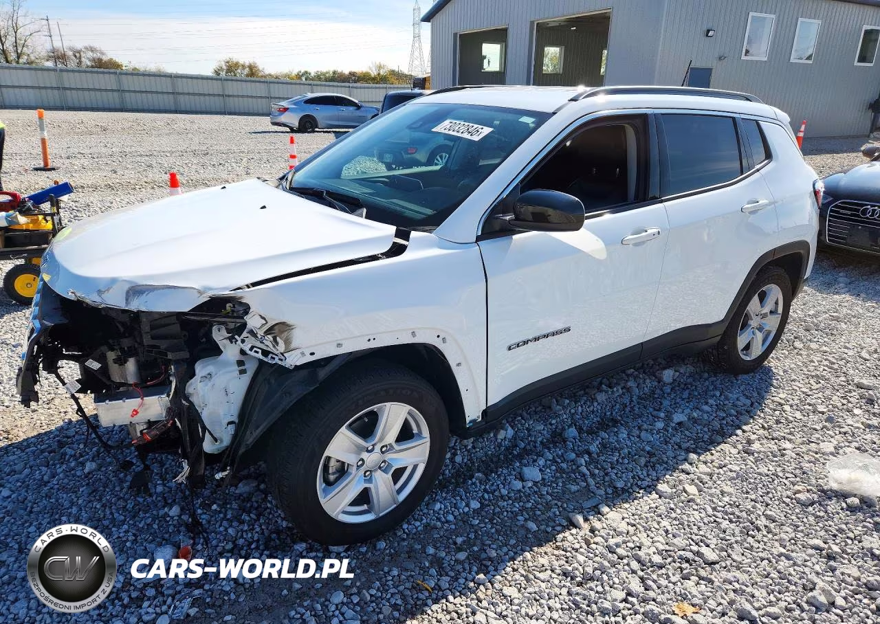 2022 Jeep Compass Latitude VIN:3C4NJCBBXNT182545 - 1