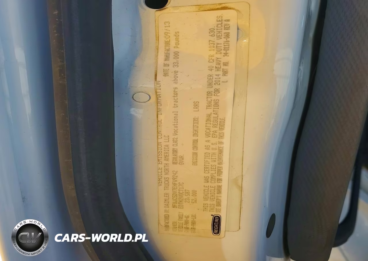 2014 Freightliner Business Class M2 Semi Truck VIN:1FUJC5DV7EHFV9242 - 10