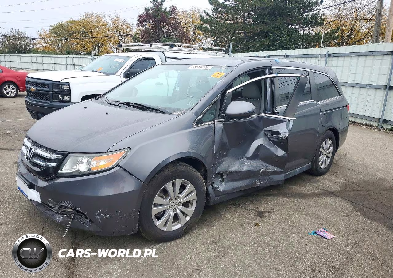 2016 Honda Odyssey Se VIN:5FNRL5H3XGB138862 - 1