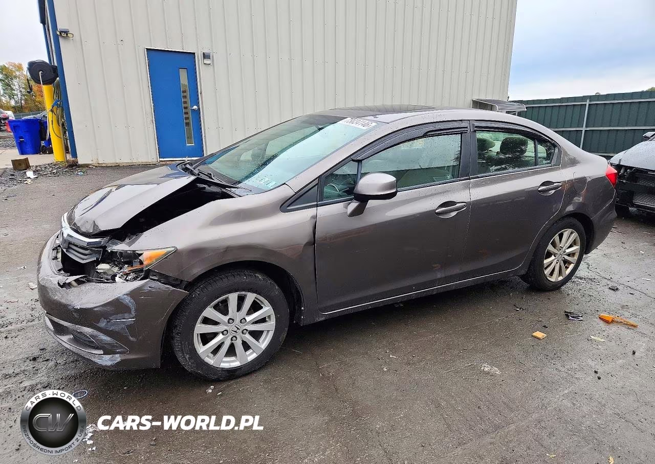 2012 Honda Civic Ex VIN:19XFB2F8XCE320788 - 1