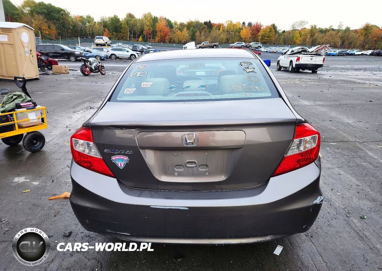 2012 Honda Civic Ex VIN:19XFB2F8XCE320788 - 6