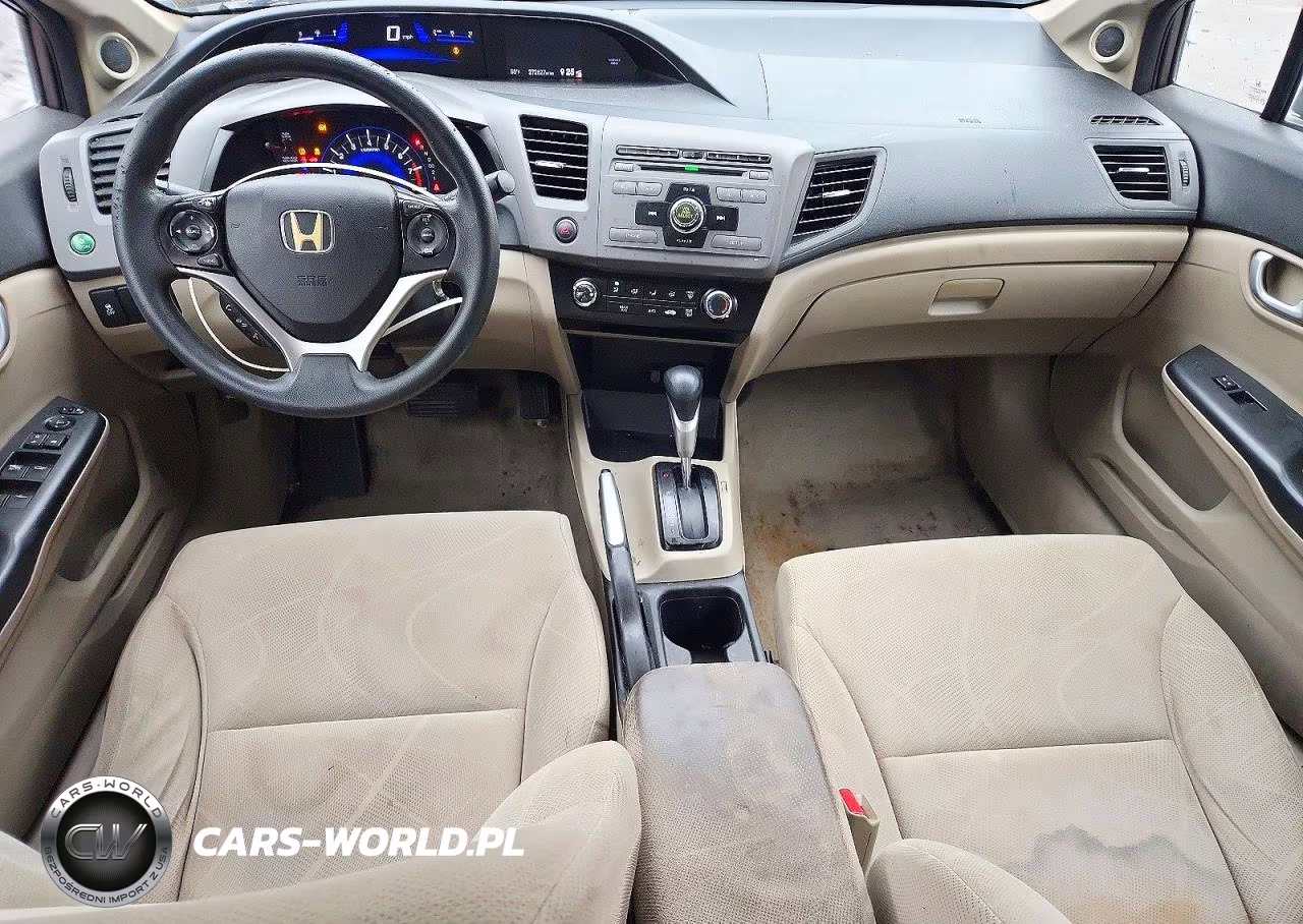 2012 Honda Civic Ex VIN:19XFB2F8XCE320788 - 8