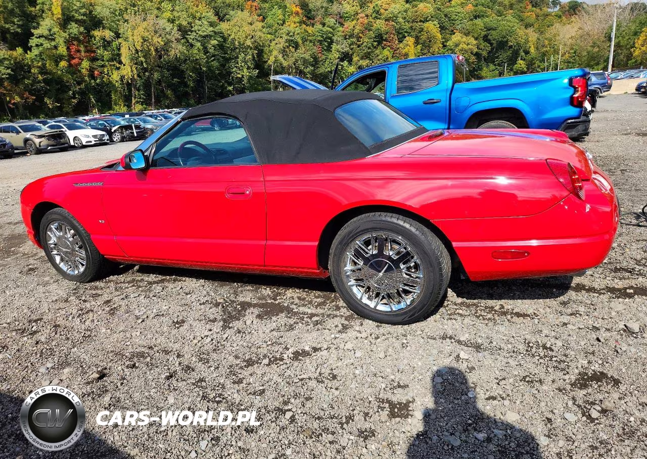 2002 Ford Thunderbird VIN:1FAHP60A52Y102902 - 2