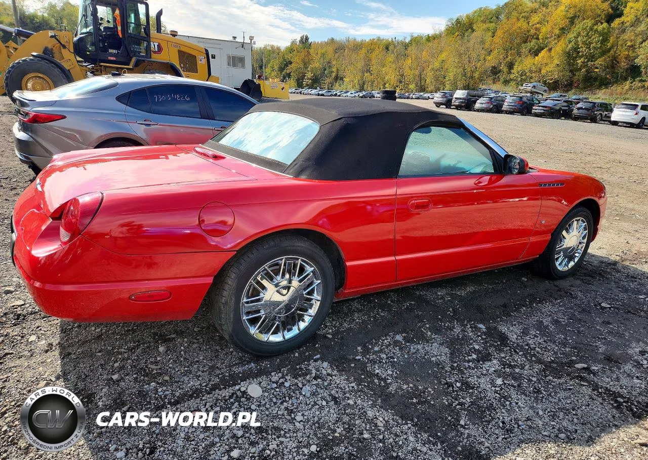 2002 Ford Thunderbird VIN:1FAHP60A52Y102902 - 3