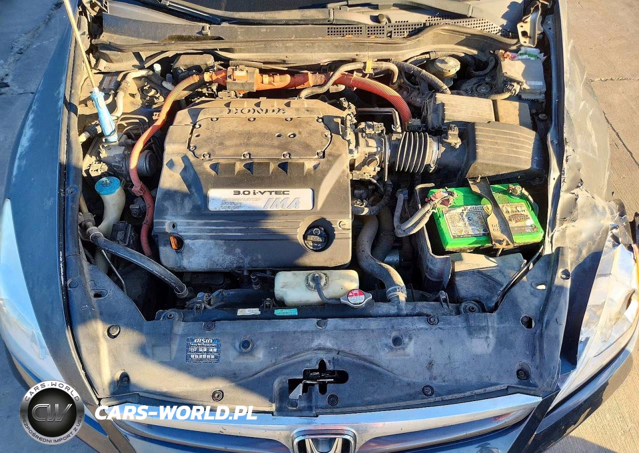 2007 Honda Accord Hybrid VIN:JHMCN36487C002239 - 11