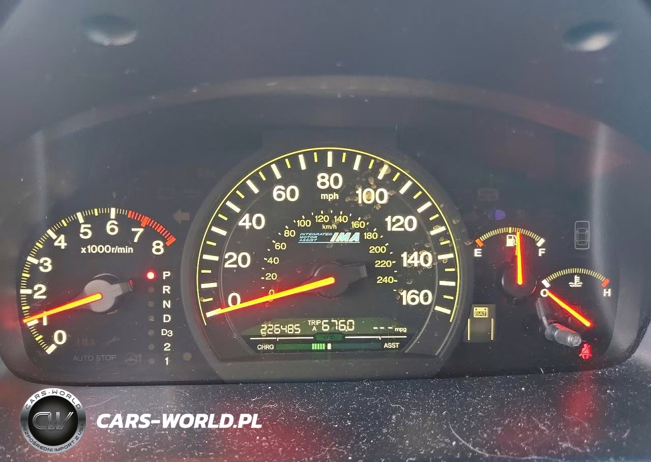 2007 Honda Accord Hybrid VIN:JHMCN36487C002239 - 9