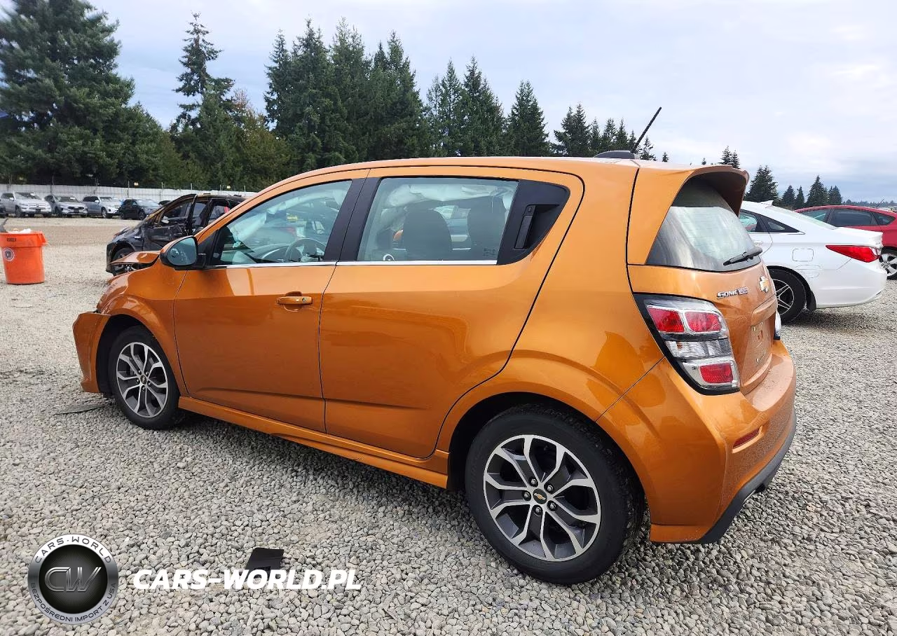 2017 Chevrolet Sonic Lt VIN:1G1JD6SB1H4145071 - 2
