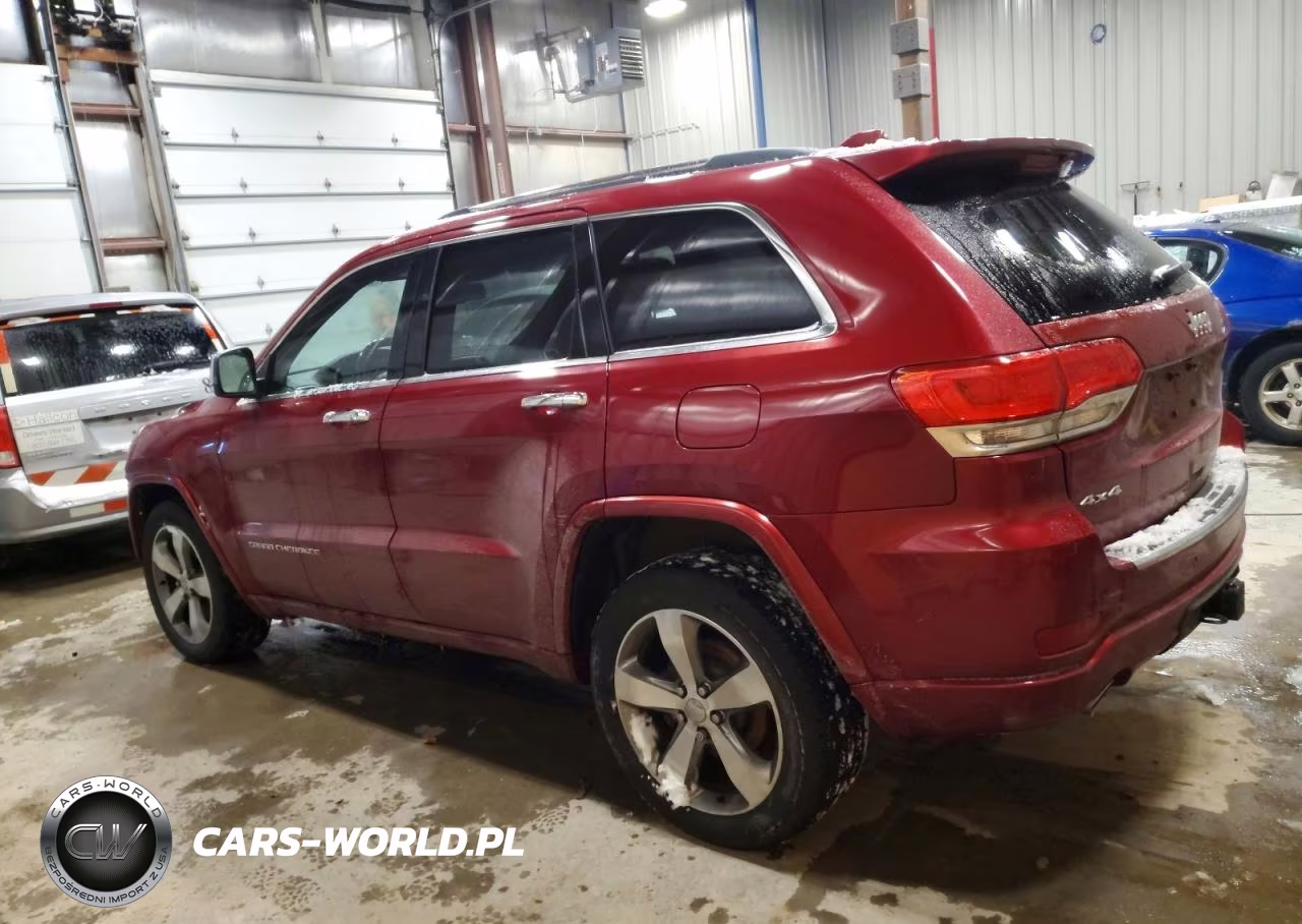 2015 Jeep Grand Cherokee Overland VIN:1C4RJFCT8FC642177 - 2