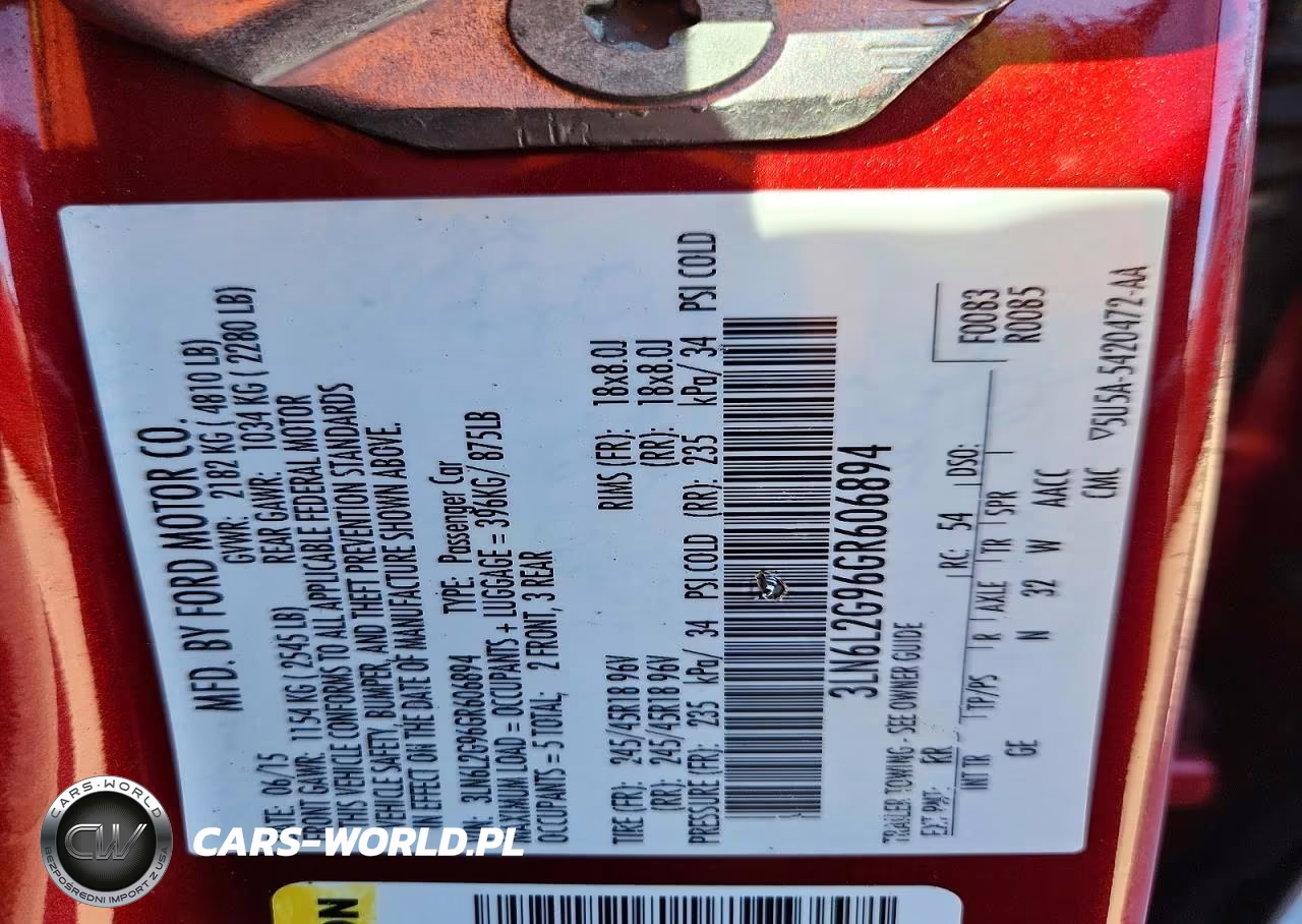 2016 Lincoln Mkz VIN:3LN6L2G96GR606894 - 12