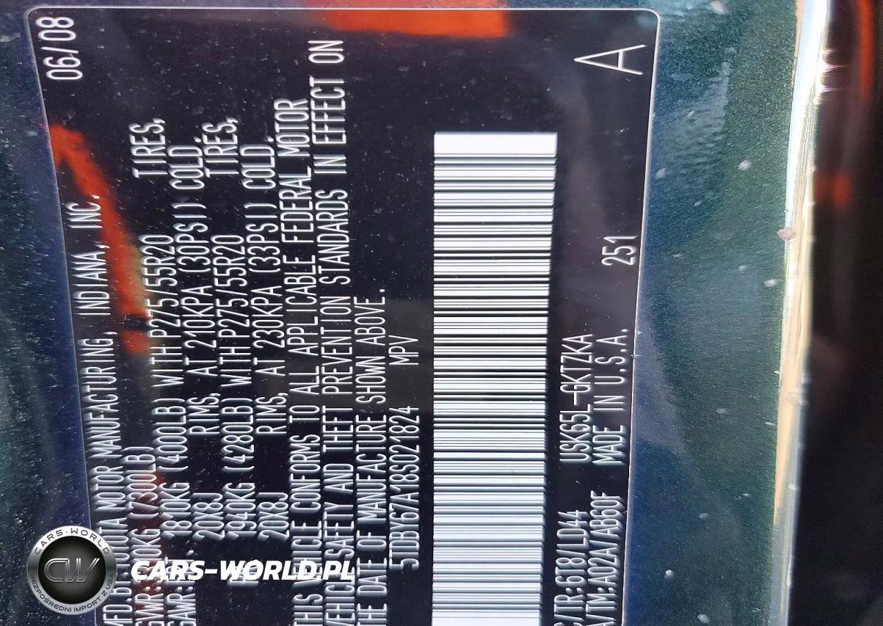 2008 Toyota Sequoia Platinum VIN:5TDBY67A18S021824 - 13