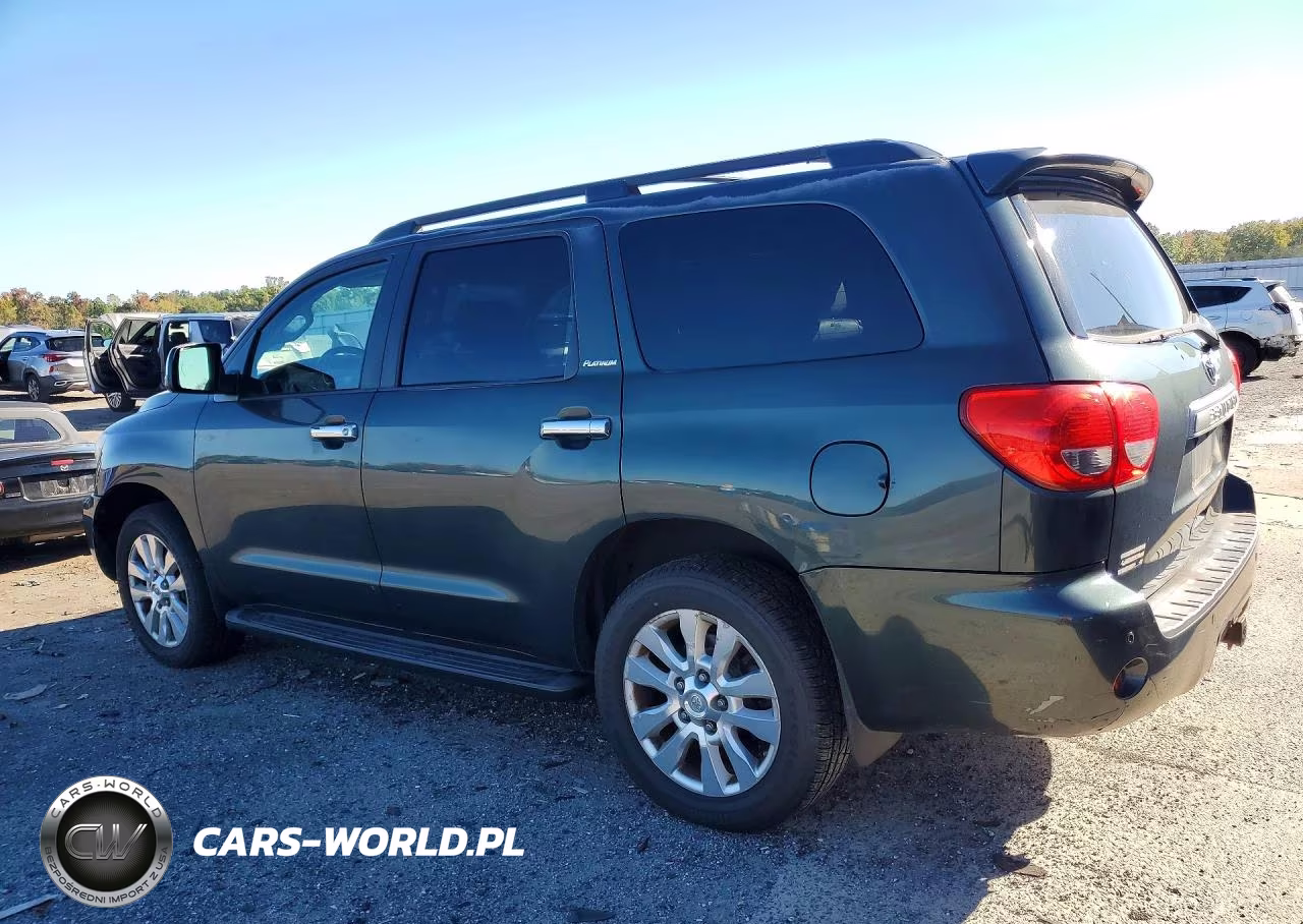 2008 Toyota Sequoia Platinum VIN:5TDBY67A18S021824 - 2