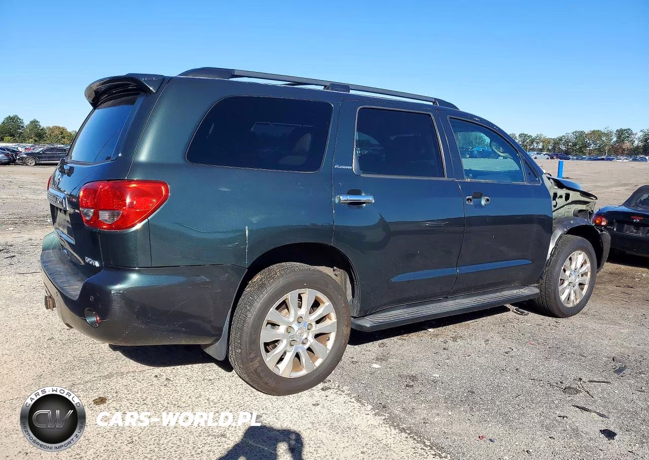 2008 Toyota Sequoia Platinum VIN:5TDBY67A18S021824 - 3