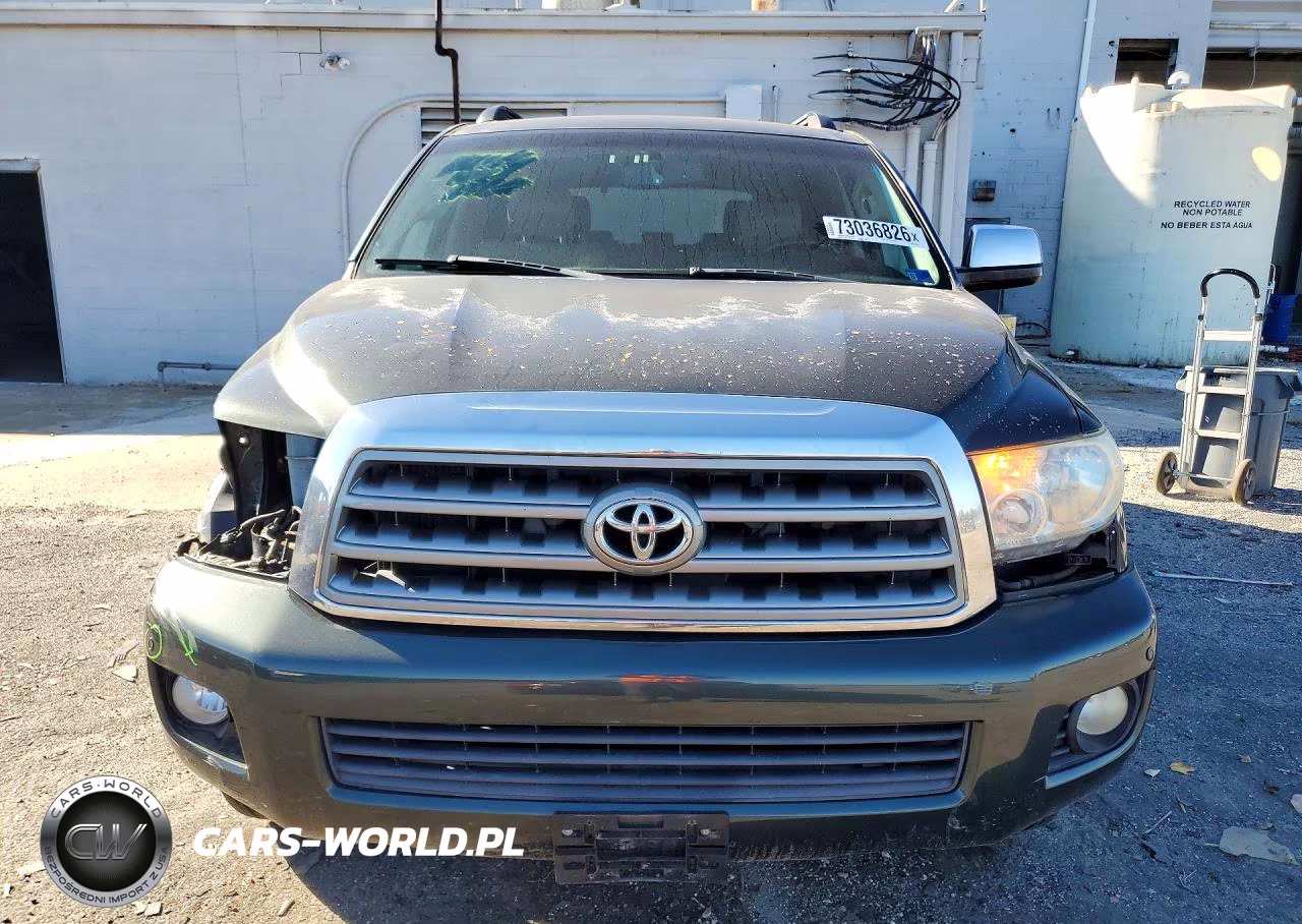 2008 Toyota Sequoia Platinum VIN:5TDBY67A18S021824 - 5
