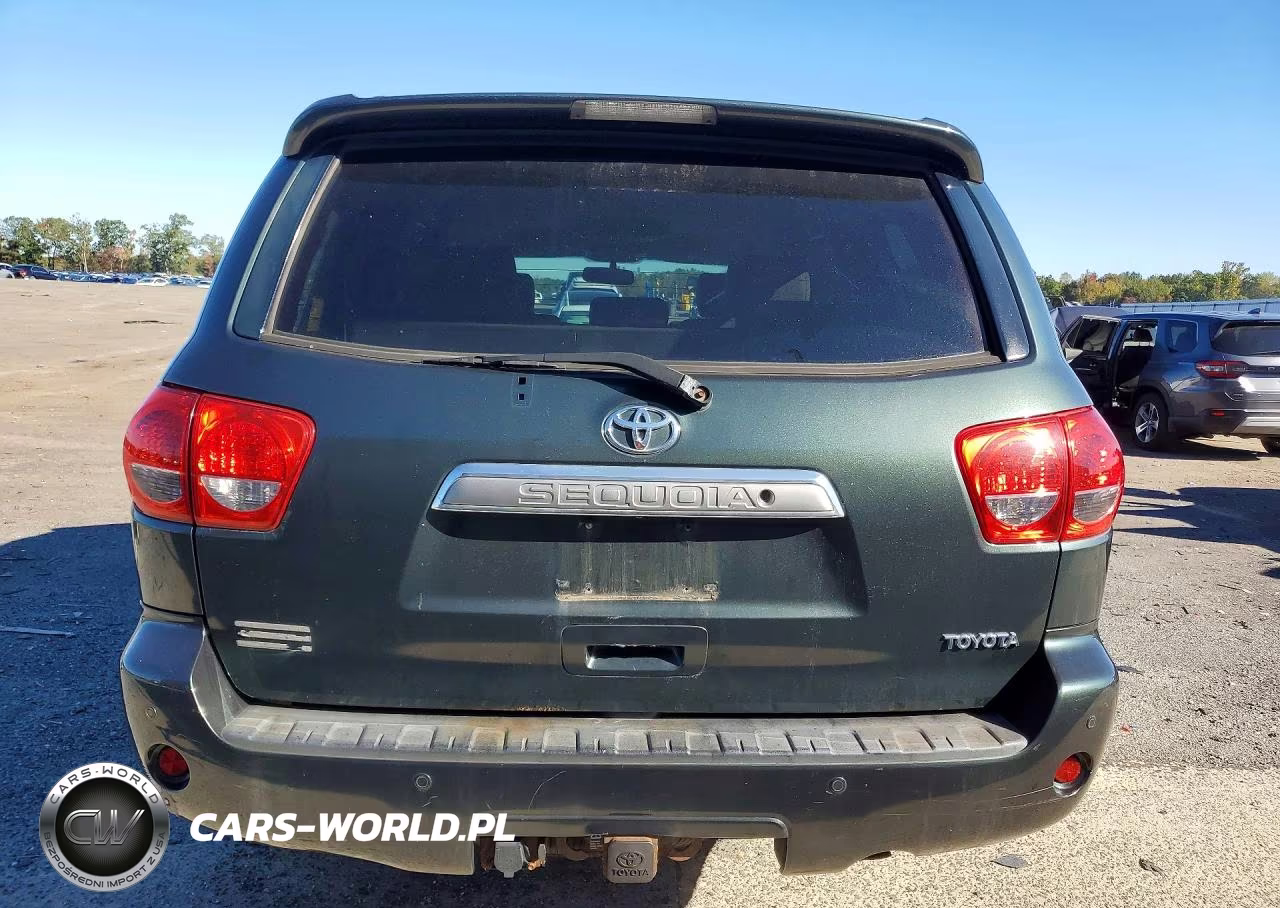 2008 Toyota Sequoia Platinum VIN:5TDBY67A18S021824 - 6