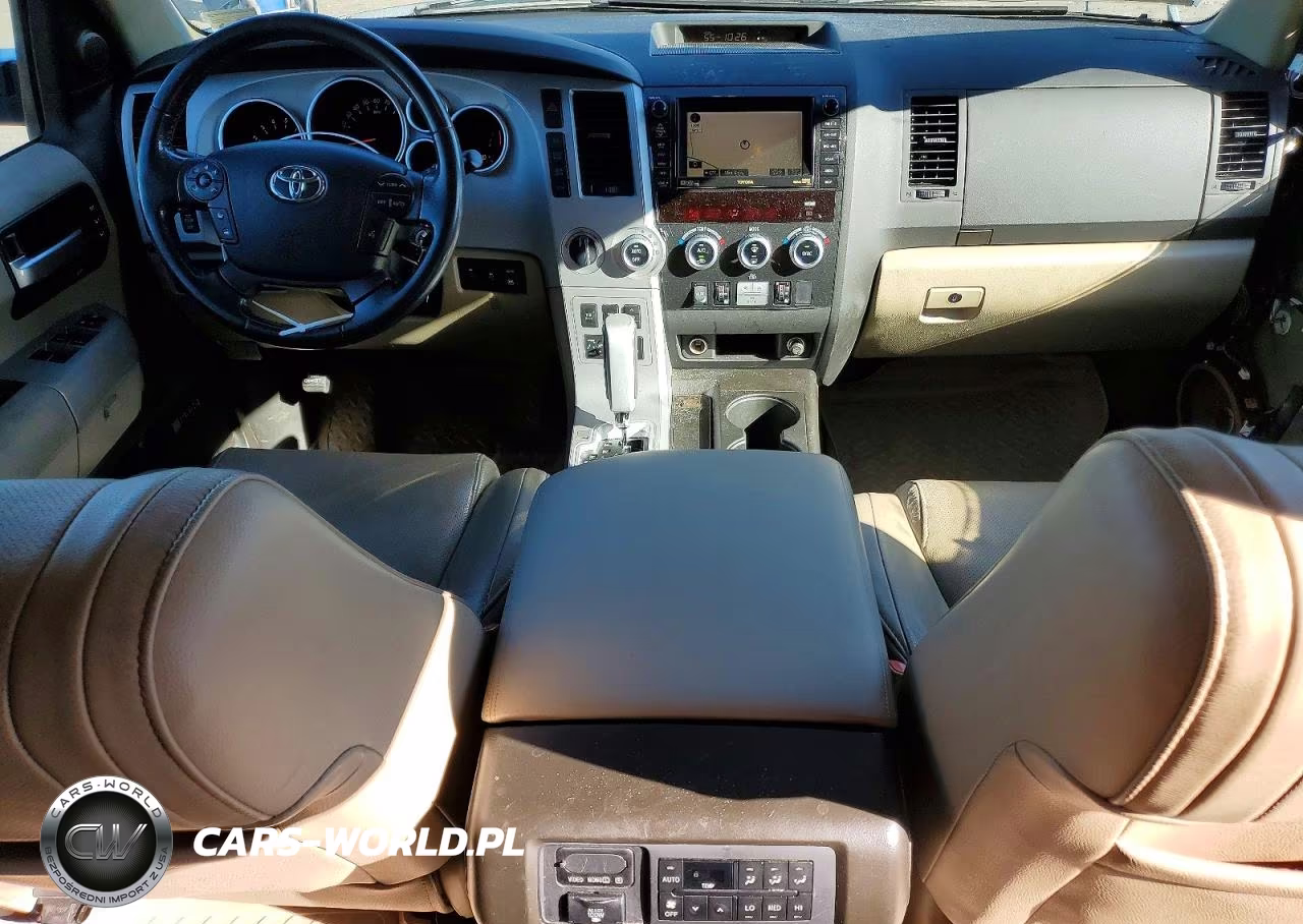 2008 Toyota Sequoia Platinum VIN:5TDBY67A18S021824 - 8