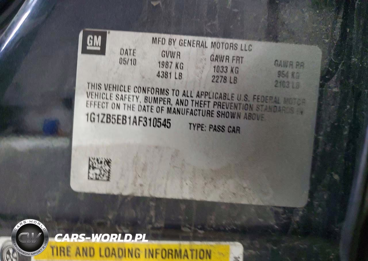 2010 Chevrolet Malibu Ls VIN:1G1ZB5EB1AF310545 - 13