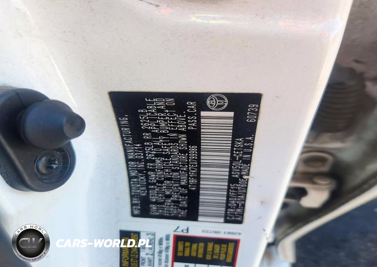 2014 Toyota Camry Se VIN:4T1BF1FK7EU799986 - 12