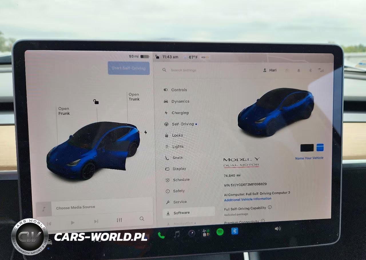 2021 Tesla Model Y VIN:5YJYGDEF3MF096829 - 9