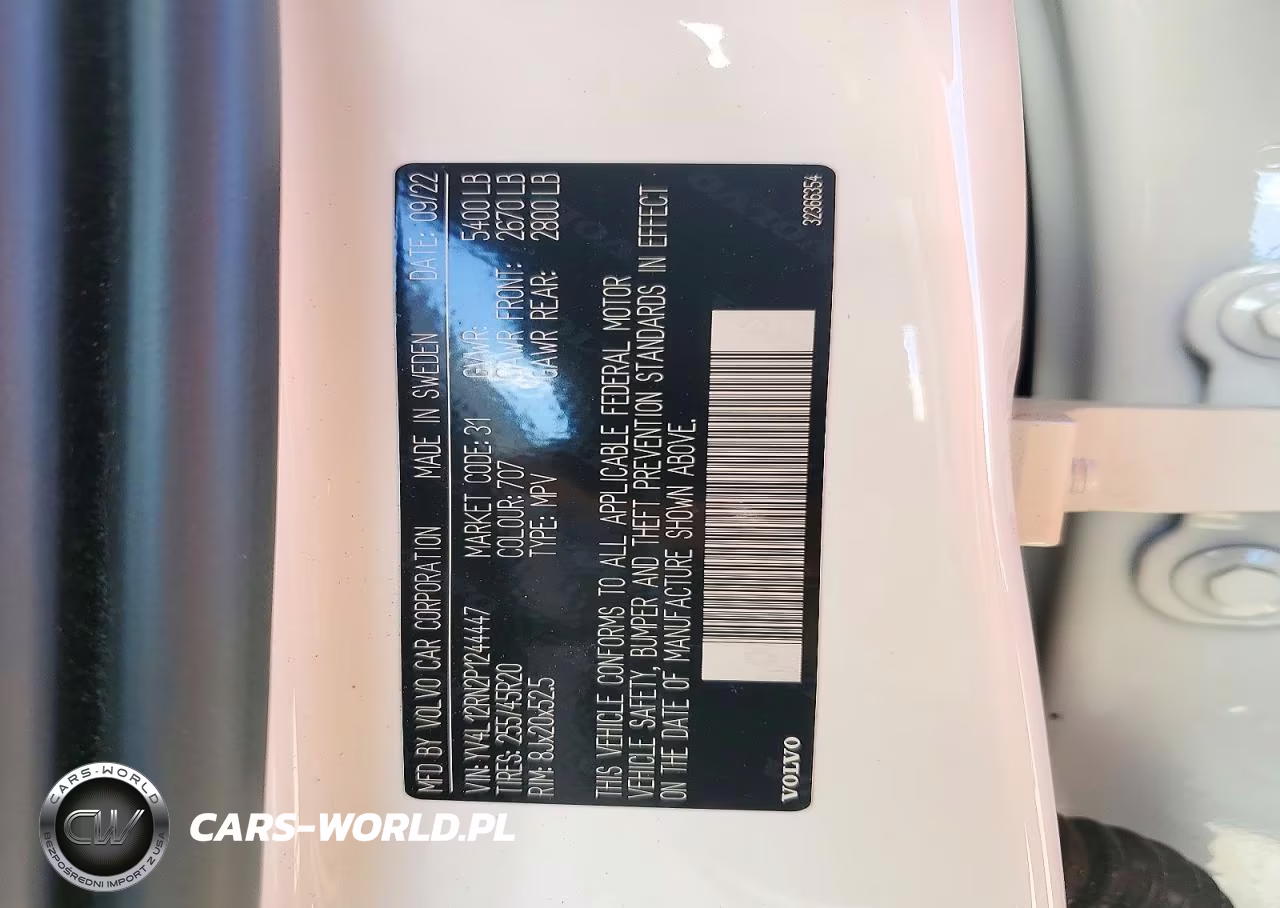 2023 Volvo Xc60 Plus VIN:YV4L12RN2P1244447 - 14