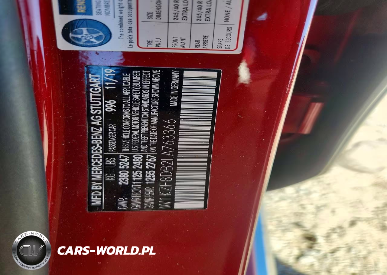 2020 Mercedes-Benz E 350 VIN:W1KZF8DB2LA763366 - 12