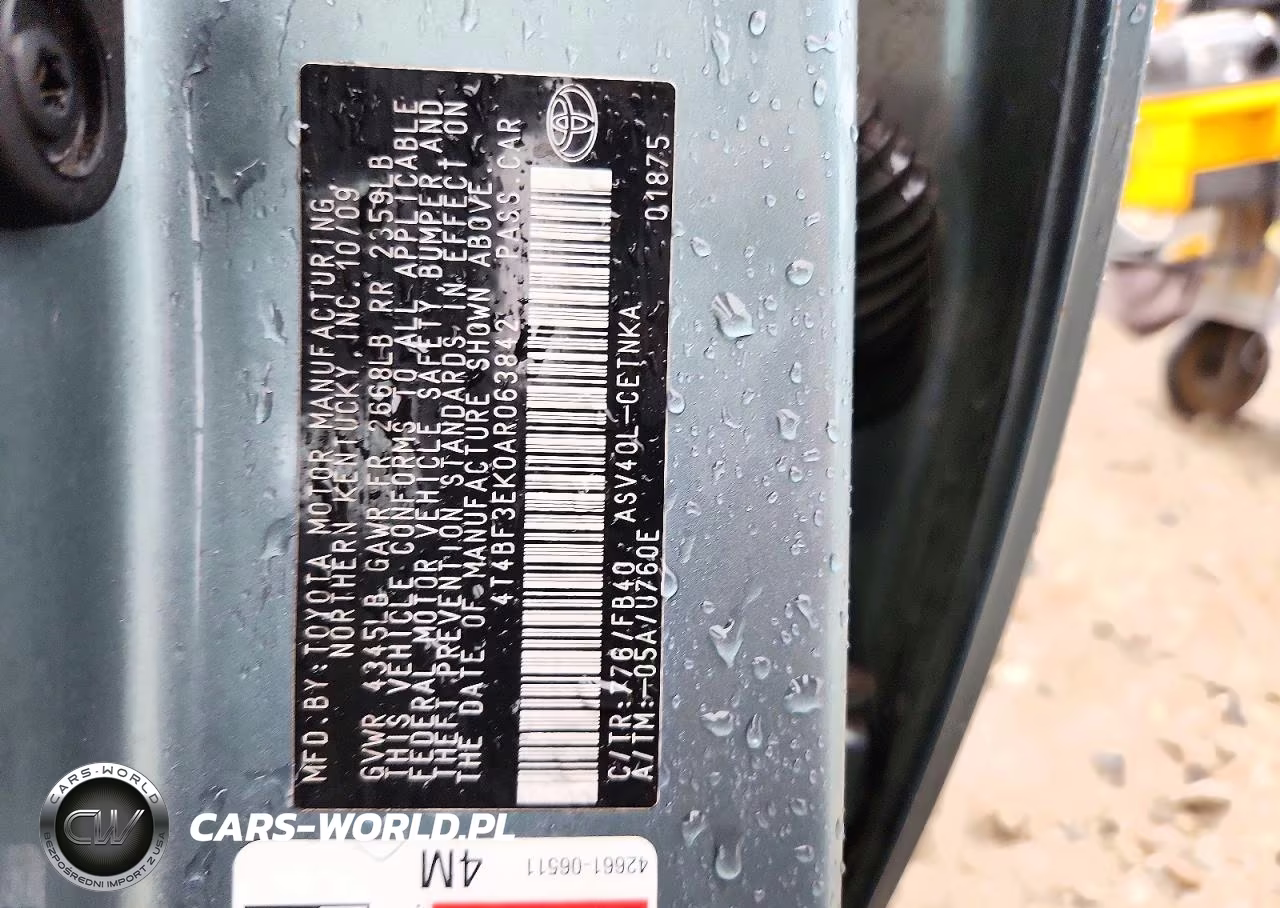 2010 Toyota Camry Le VIN:4T4BF3EK0AR063842 - 13