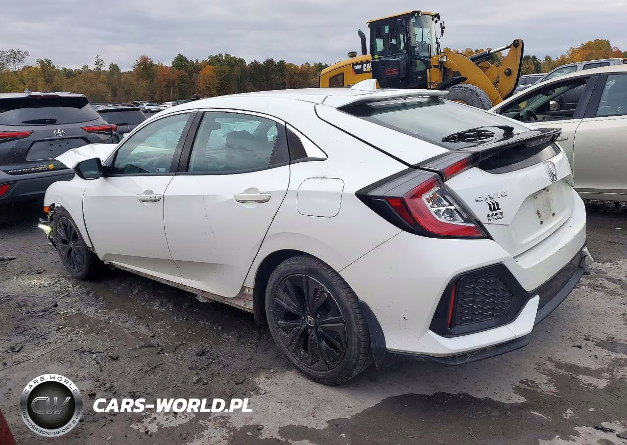 2018 Honda Civic Ex VIN:SHHFK7H51JU229852 - 2