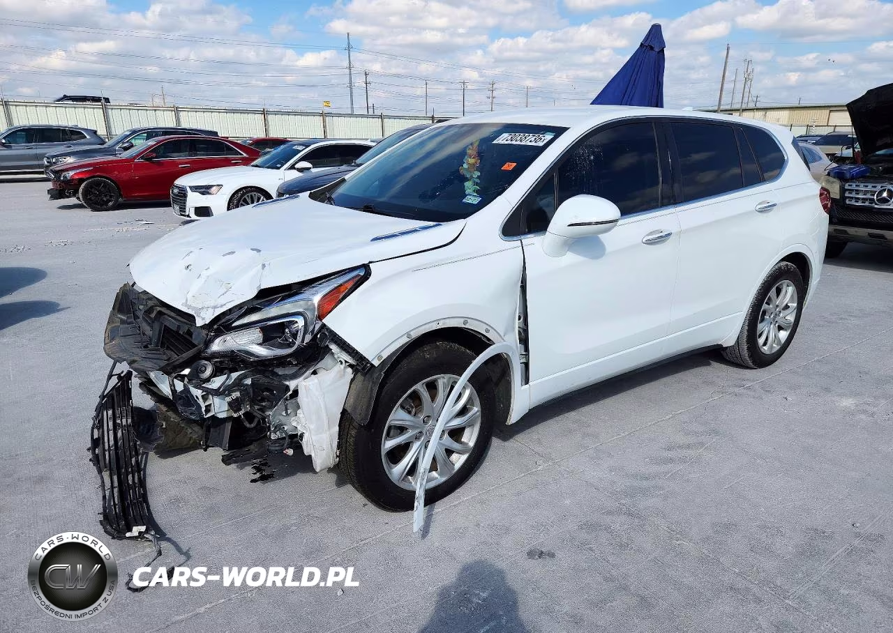2020 Buick Envision VIN:LRBFXASAXLD210599 - 1
