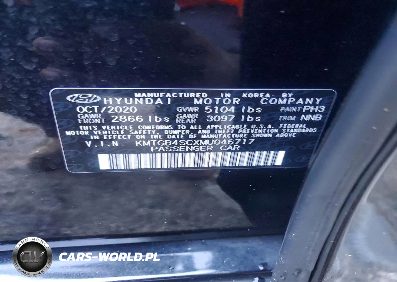 2021 Genesis G80 2.5T VIN:KMTGB4SCXMU046717 - 12