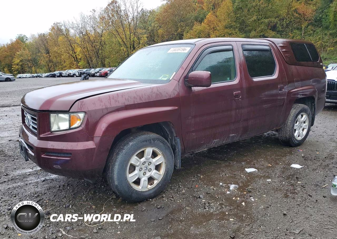 2007 Honda Ridgeline Rtl VIN:2HJYK16547H534416 - 1