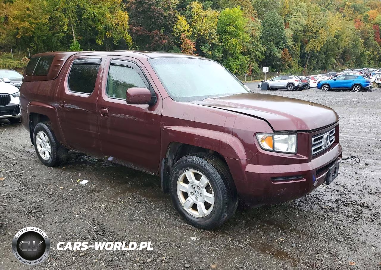 2007 Honda Ridgeline Rtl VIN:2HJYK16547H534416 - 4