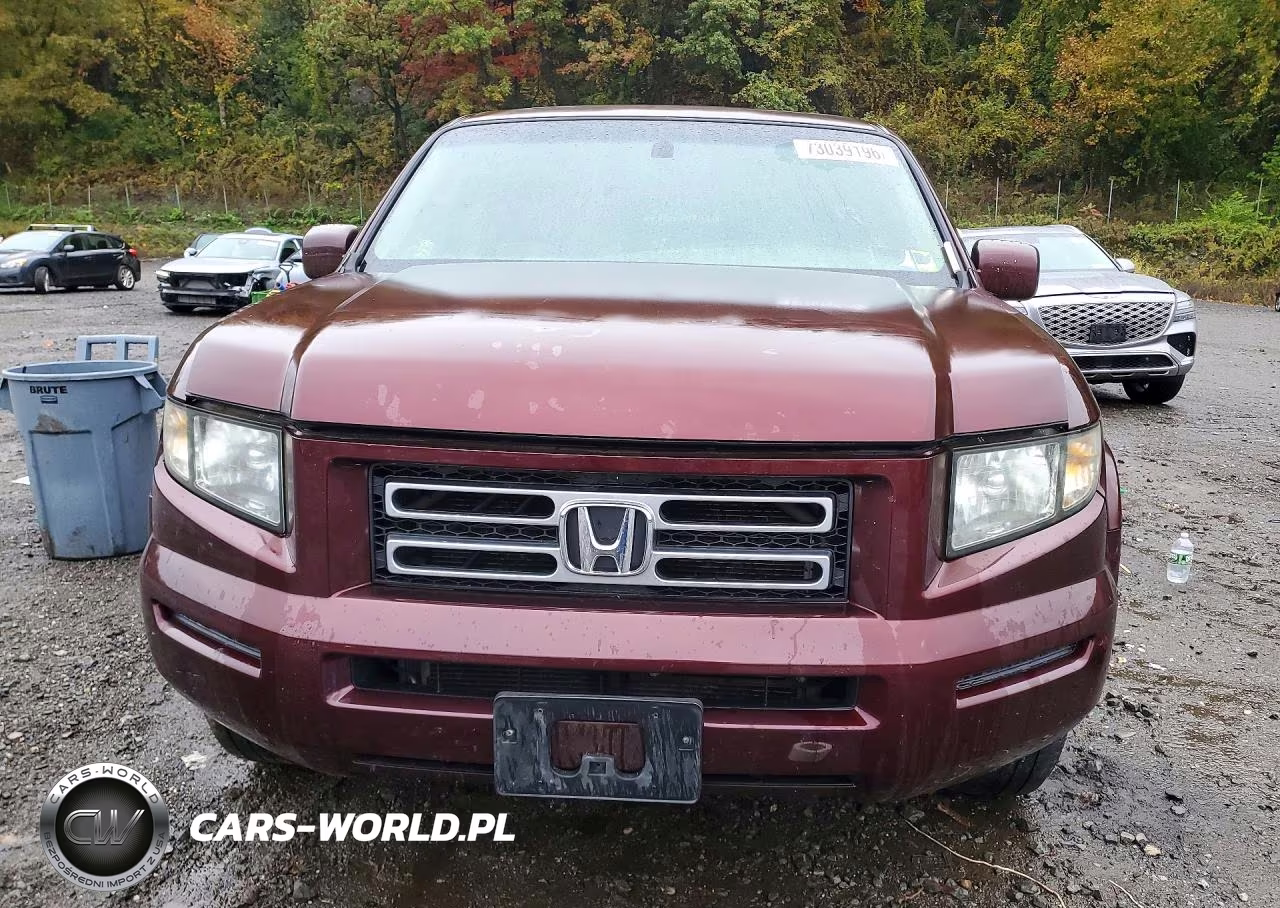 2007 Honda Ridgeline Rtl VIN:2HJYK16547H534416 - 5