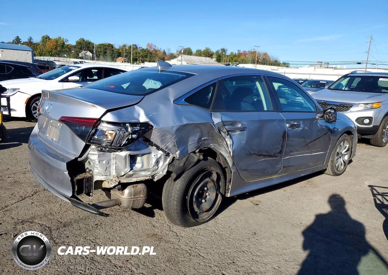 2022 Honda Civic Lx VIN:2HGFE2F20NH508733 - 3