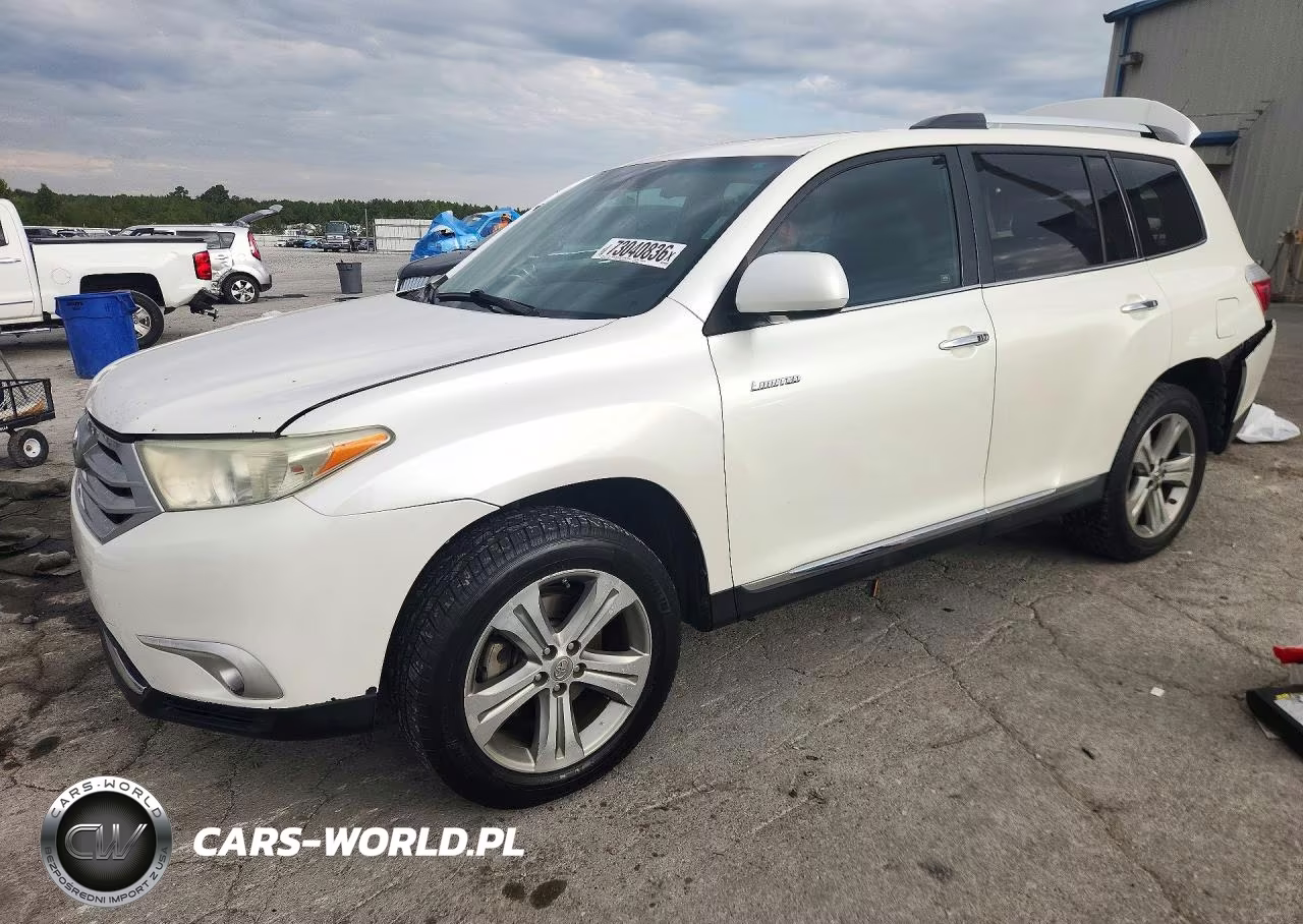 2011 Toyota Highlander Limited VIN:5TDYK3EH6BS039494 - 1