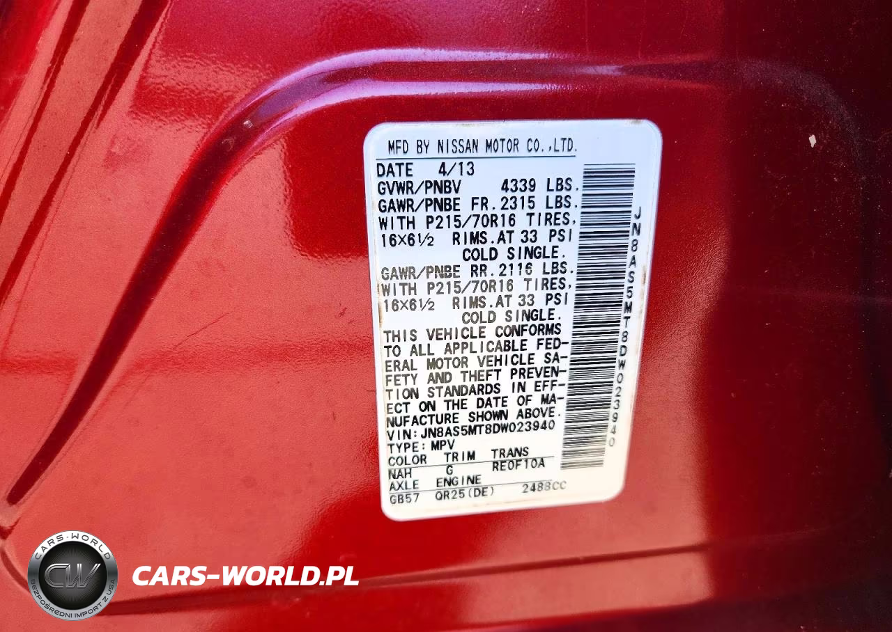 2013 Nissan Rogue S VIN:JN8AS5MT8DW023940 - 12