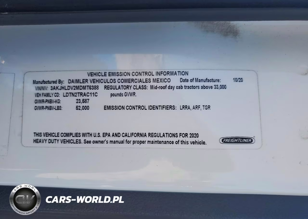 2021 Freightliner Cascadia 126 Semi Truck VIN:3AKJHLDV2MDMT6388 - 11