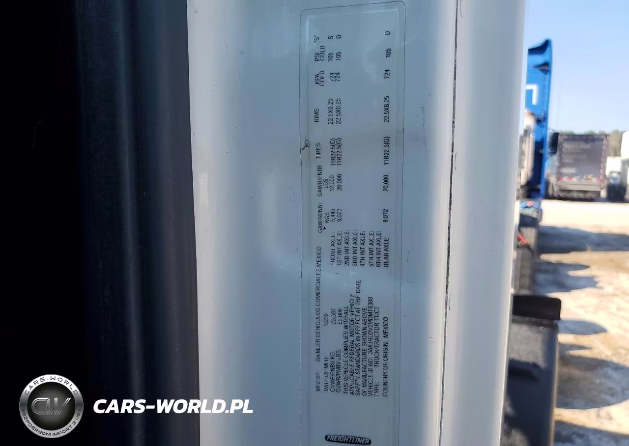 2021 Freightliner Cascadia 126 Semi Truck VIN:3AKJHLDV2MDMT6388 - 12