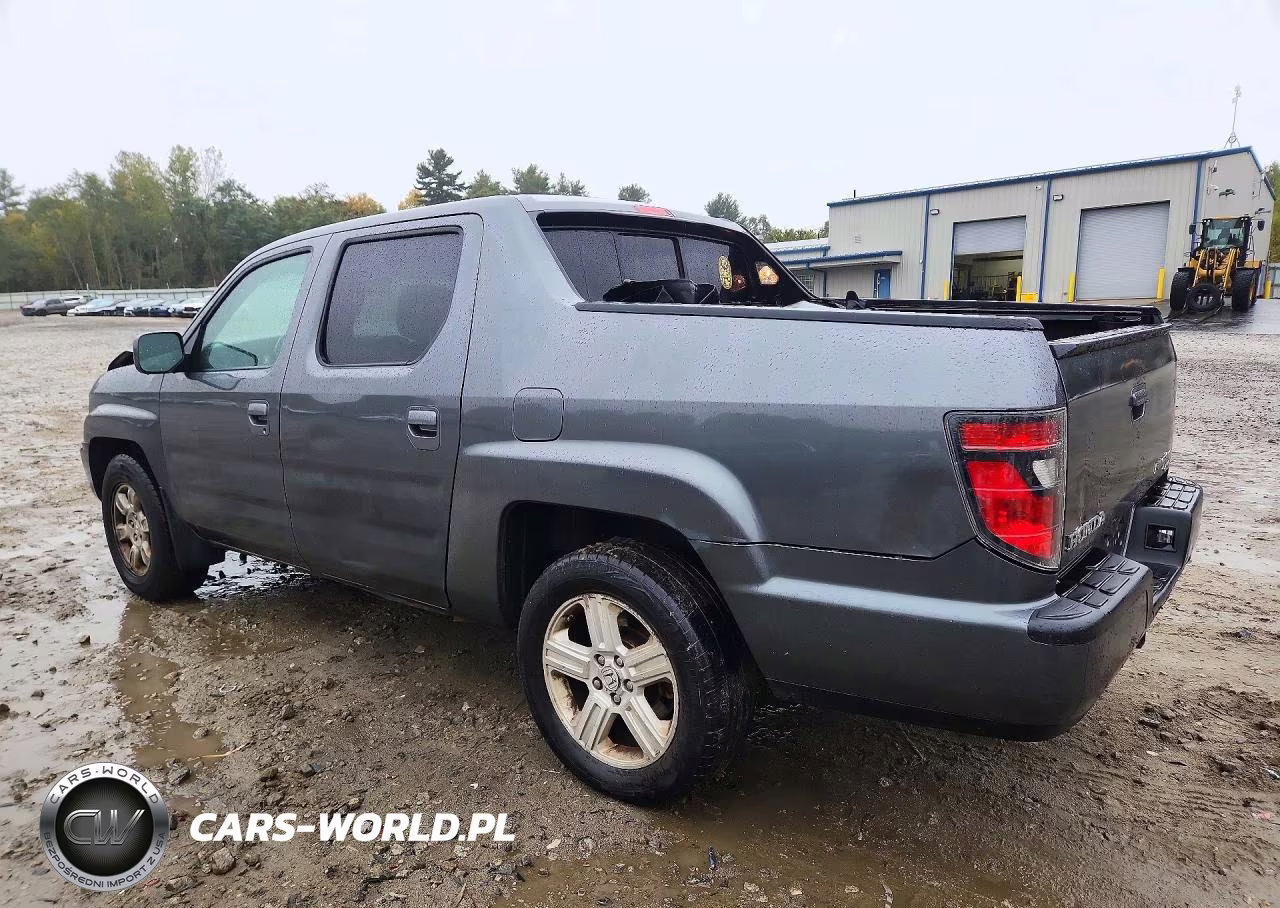 2012 Honda Ridgeline Rtl VIN:5FPYK1F56CB002452 - 2