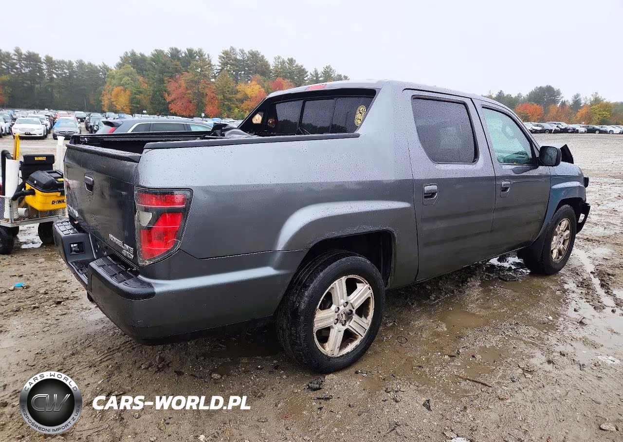 2012 Honda Ridgeline Rtl VIN:5FPYK1F56CB002452 - 3