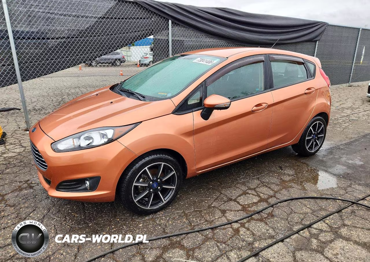 2017 Ford Fiesta Se VIN:3FADP4EJ9HM153948 - 1